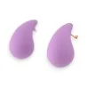 Boucles d'Oreilles Goutte Lilas | Accessoire Mode Été | Mode Tendance