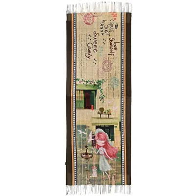 Dove-themed sweety candy scarf
