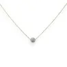 Collier Acier Doré Boule Strass - Bijou Élégant et Raffiné | Mode Tendance