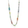 Collana Lunga Multicolore con Perle Fantasia - Gioiello Estivo alla Moda