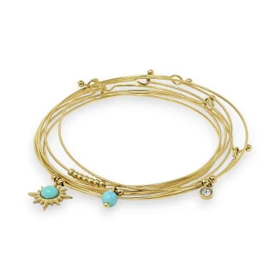 Ensemble de 7 bracelets...