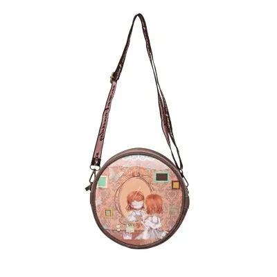 Bolsa tiracolo redonda sweety candy elegante