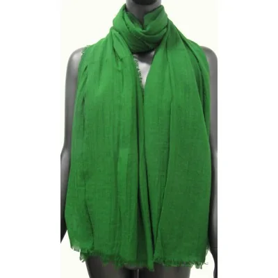 Lenço liso verde brasil