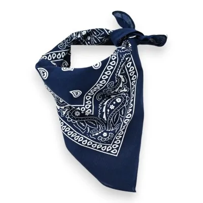 Marineblaue Bandanas