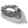 Bandana Paisley Blanc 100% Coton - Accessoire Mode Polyvalent | Mode Tendance
