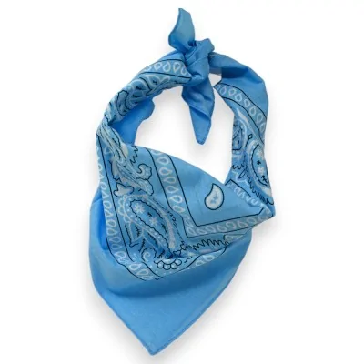 Pañuelos azul celeste