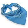 Bandana Azul Céu 100% Algodão - Acessório de Moda Versátil | Moda Tendência