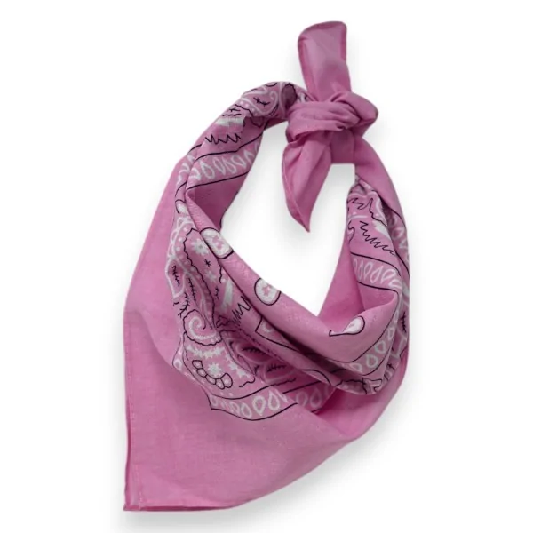 Pink bandanas