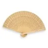 Éventail en Bois Sculpté | Accessoire Mode Élégant | Mode Tendance