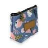 Carteira com padrões de sorvetes e folhas - Design de verão único | Moda Tendência