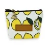 Porte-monnaie motif citrons | Accessoire de mode tendance et pratique