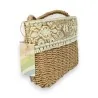 Sac Bandoulière Bohème en Paille | Broderies Artisanales | Mode Tendance