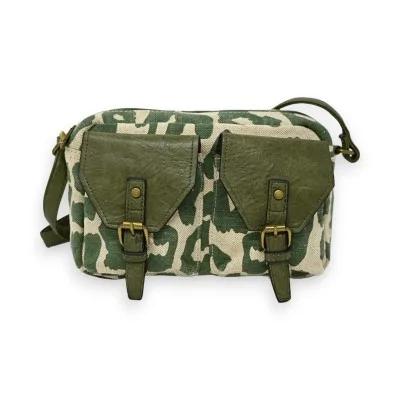 Borsa a tracolla safari kaki