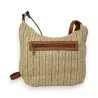 Sac bandoulière paille beige | Accessoire mode été élégant et pratique