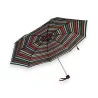 Parapluie pliant rayé compact et élégant - Protection pluie tendance