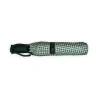 Automatic Folding Green Gingham Umbrella | Elegant Rain Protection