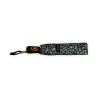Paraguas Plegable Liberty Negro con Flores | Diseño Elegante y Protección Óptima