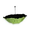 Parapluie Pliant Manuel Tour Eiffel Vert Anis avec Volants | Mode Tendance