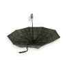 Automatic Folding Checkered Umbrella | Elegant Rain Protection