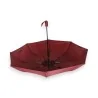 Halbautomat-Taschenschirm Bordeaux | Eleganter Regenschutz