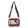 Bolsa tiracolo estilo pasta Sweet & Candy vermelho e preto