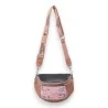 Marsupio a tracolla farfalle Sweet & Candy rosa e nero