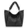 Bolsa de mão David Jones Babado Preta