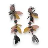 Boucles d'Oreilles Pendantes Feuilles | Bijoux Tendance Automne
