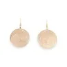 Pendientes Colgantes en Espiral Dorada