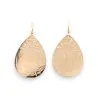 Boucles d'Oreilles Bohèmes Motif Feuille | Bijoux Tendance Mode