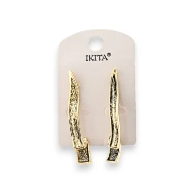 Ohrringe Ikita Original-Design antik-goldfarben