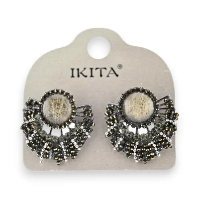 Ohrringe Ikita versilbertes Metall