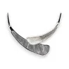 Collar Gargantilla Belle Miss Plateado | Joya Elegante Ajustable | Moda Tendencia