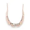 Collar Mosaico Cobrizo Rosado Ikita - Joya de Diseño Pastel | Moda Tendencia