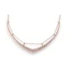 Collar Ikita cobrizo Rosa Martillado
