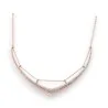 Collier Ikita Semi-Rigide Cuivré Rosé | Bijou Fantaisie Tendance Mode-Tendance