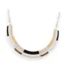 Collana Semi-rigida Ikita Tricolore | Gioiello Design Contemporaneo | Moda Trendy