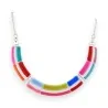 Colar Arco-Íris Ikita | Bijuteria Multicolorida Moderna e Elegante