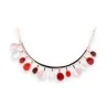 Collier Ikita Rose Cuivré : Bijou Fantaisie Élégant avec Pendentifs Gouttes