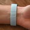 Himmelblau Ernest Uhr mit elastischem Armband | Minimalistisches & elegantes Design