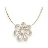 Golden Flower Necklace by Ikita