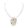 Beige Geometric Pendant Necklace by Ikita - Modern & Elegant Design | Trendy Fashion