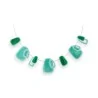 Collier Turquoise Vert Ikita | Bijou Fantaisie Élégant | Mode Tendance