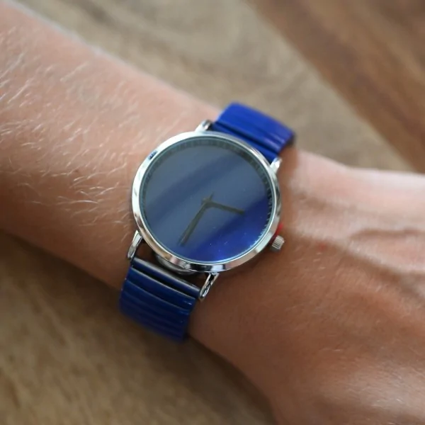 Reloj Ernest azul real liso