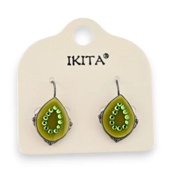 Brincos Ikita Verde Limão