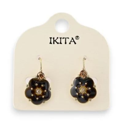 Pendientes de flores Ikita