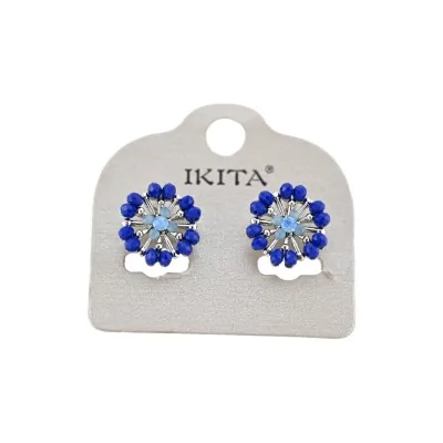 Boucles d'oreilles rondes...