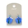 Boucles d'oreilles coccinelle bleue Ikita | Bijoux fantaisie originaux