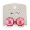 Orecchini con perle rosa originali di Ikita