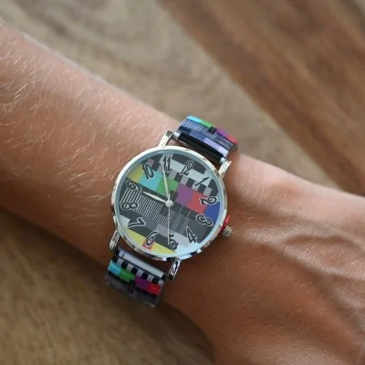Orologio Ernest vintage multicolore